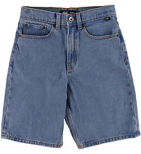 Vans Denimshorts - Check-5 - Baggy - Stonewash/Blå