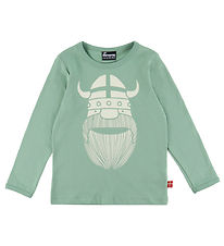 Danefæ Bluse - Danebasic - Herb Green Erik