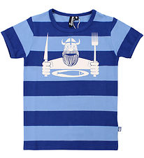 Danefæ T-shirt - Danesigurd - Skipper Blue/Waterblue Eating