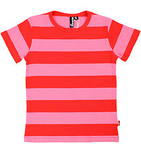 Danefæ T-shirt - Danestory - Summer Red/Bright Pink