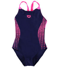 Arena Badedragt - Openings Swimsuit - Navy/Shockin