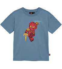 LEGO® Wear Ninjago T-shirt - LwTaffy - Dusty Blue