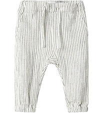 Name It Bukser - NbmFedanne - Navy Blazer/CLOUD DANCER