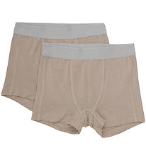 Minymo Boxershorts - 2-pak - Viskose - Simply Taupe