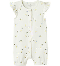 Name It Sommerdragt - NbfFilly - Cloud Dancer m. Citroner