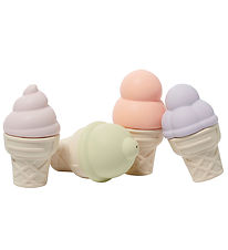 SunnyLife Badelegetøj - Silikone - 4 stk. - Ice Cream Splash - A
