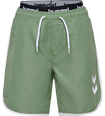 Hummel Shorts - hmlSWELL - Hedge Green