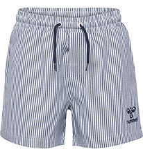 Hummel Badeshorts - hmlSURFO - Navy Blazer/Bright White