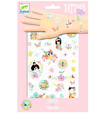 Djeco Tatoveringer - Sakura - 50+ Tatoveringer