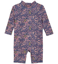 Color Kids Badeheldragt - UV50+ - Vintage Indigo