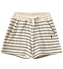Sofie Schnoor Shorts - Antique White W. Blue