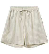 Sofie Schnoor Shorts - Zahrasy - Antique White m. Striber