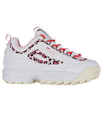 Fila Sko - Disruptor P Kids - Hvid/Leopard