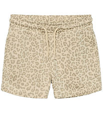 Vero Moda Girl Sweatshorts - VmBrenda - Birch/Leo