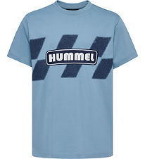 Hummel T-shirt - HmlPets - Faded Denim