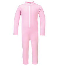 Petit Crabe Badeheldragt - Lou - UV50+ - Milkshake m. Is
