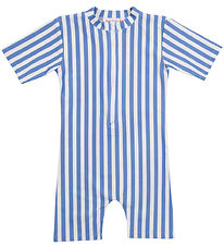 Petit Crabe Badeheldragt - Natsu - UV50+ - Vertical Stripe