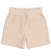 The New Shorts - TnOllie - Indian Tan Striped