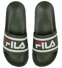 Fila Badesandaler - Morro Bay Teens - Olive Night