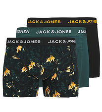 Jack & Jones Boxershorts - 3-Pak - JacTyler - Black/Black - Deep