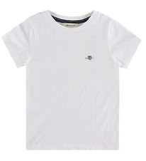 GANT T-shirt - Shield - Hvid