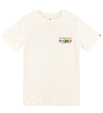 Quiksilver T-shirt - Evo Aqua Wild - Snow White