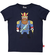Danefæ T-shirt - Konge - Navy