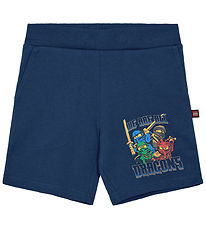 LEGO® Ninjago Shorts - LwPasi 303 - Mørkeblå m. Print