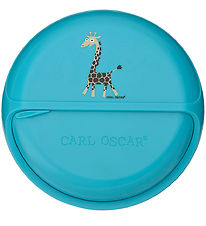 Carl Oscar Snackboks - MiniDisc - 12 cm - Turkis m. Giraf