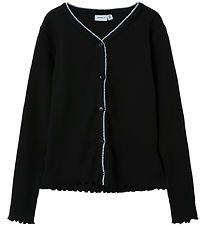 Name It Cardigan - Rib - NkfTalinda - Sort