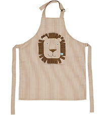 OYOY Forklæde - Lion - Caramel m. Striber