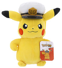 Pokémon Bamse - 20 cm - Captain Pikachu