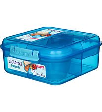 Sistema Madkasse - 1,25 L - Bento Cube - Blå