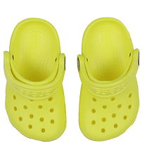 Crocs Sandaler - Claassic Clog T - Cyber Yellow