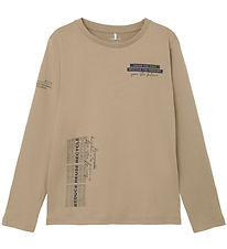 Name It Bluse - NkmPomensi - Pure Cashmere m. Print