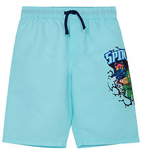LEGO® Ninjago Badeshorts - LwAgan 302 - UV40+ - Mint m. Print