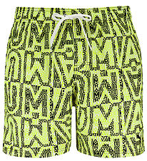 Puma Badeshorts - Lemon/Sort