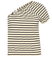 Grunt Top - GrLou - Off White/Sort