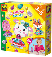 SES Creative Diamantmosaik - Dansende Dyr