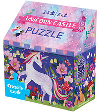 Crocodile Creek Puslespil - 24 Brikker - Unicorn Castle