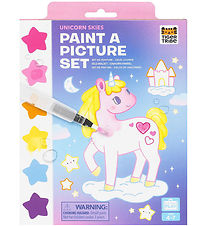 Tiger Tribe Farvesæt - Paint A Picture Set - Unicorn Skies