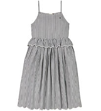 Tommy Hilfiger Kjole - Strap Dress - Dark Night Navy Stripes