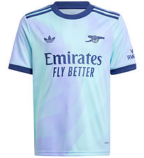 adidas Originals Fodboldtrøje - AFC 3 JSY Y - CLAQUA/LTFLPU