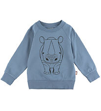 DYR-Cph Sweatshirt - Dyrbellow - Porcelaine Outline Naesehorn