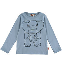 DYR-Cph Bluse - Dyrshedding - Porcelaine Outline Elefant