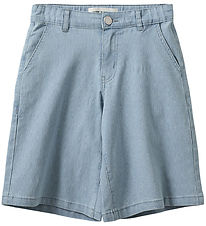 Sofie Schnoor Shorts - Yvonnesy - Blue Denim Stripe