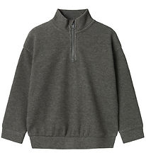 Name It Bluse - NmmTammes - Dark Grey Melange