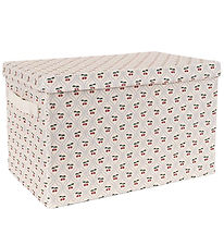Konges Sløjd Opbevaringskurv - Lille - Cherry Motif