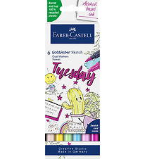 Faber-Castell Tusser - Goldfaber Sketch Marker Kwaii - 6 stk
