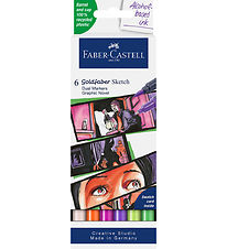 Faber-Castell Tusser - Goldfaber Sketch Marker Graphite Novel -